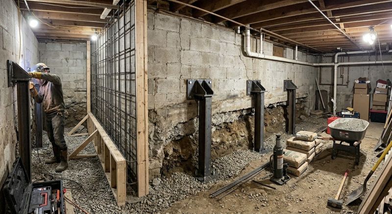 Basement Stabilization in Sarasota, FL