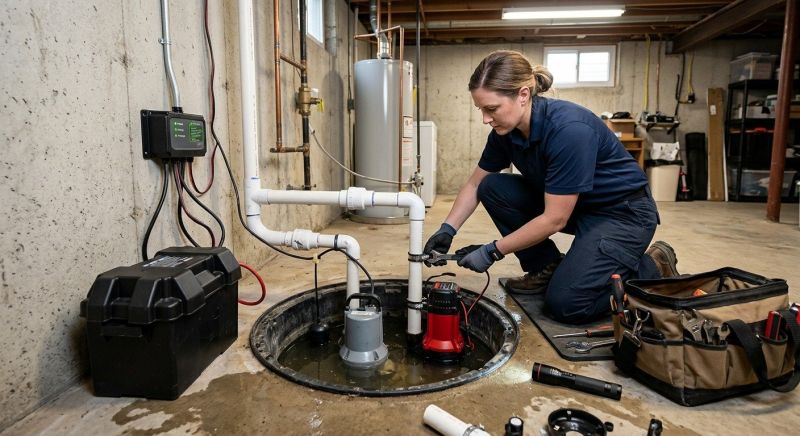 Basement Sump Pump Service in Tuscaloosa, AL
