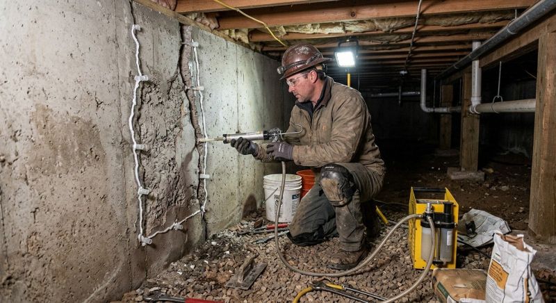 Basement Underpinning in Sarasota, FL