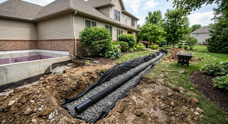 Channel Drain Installation in Birmingham, AL