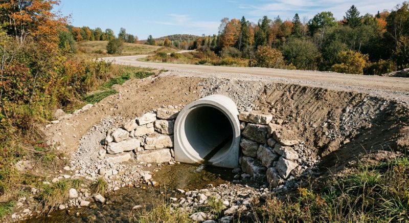 Drainage Culvert Installation in Birmingham, AL