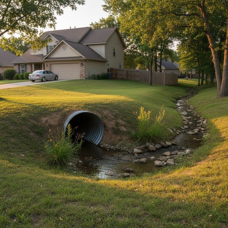 Drainage Culvert Installation in Birmingham, AL