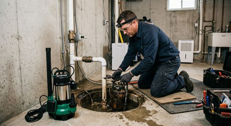 Drainage Pump Installation in Boston, MA