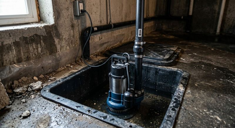 Drainage Pump Installation in Huntsville, AL