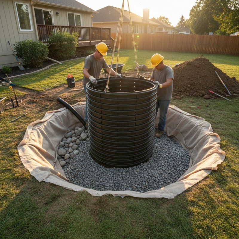 Dry Well Installation in Birmingham, AL