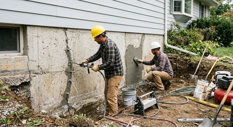 Foundation Cracks Repair in Sarasota, FL
