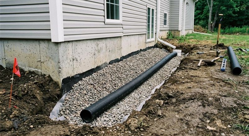 Foundation Drain Installation in Birmingham, AL