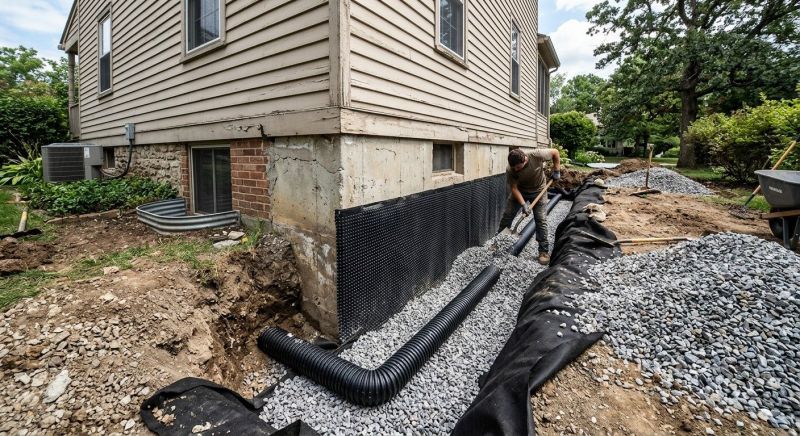 Foundation Drain Replacement in Birmingham, AL