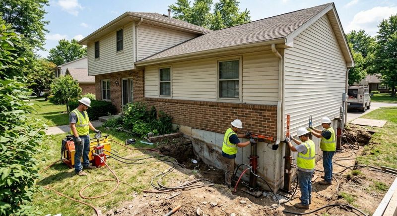 Foundation Jacking in Columbus, OH