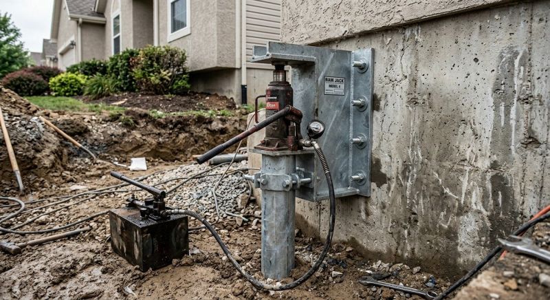 Foundation Pier Leveling in Columbus, OH