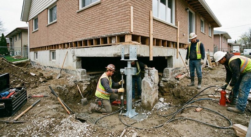 Foundation Pier Repair in Columbus, OH