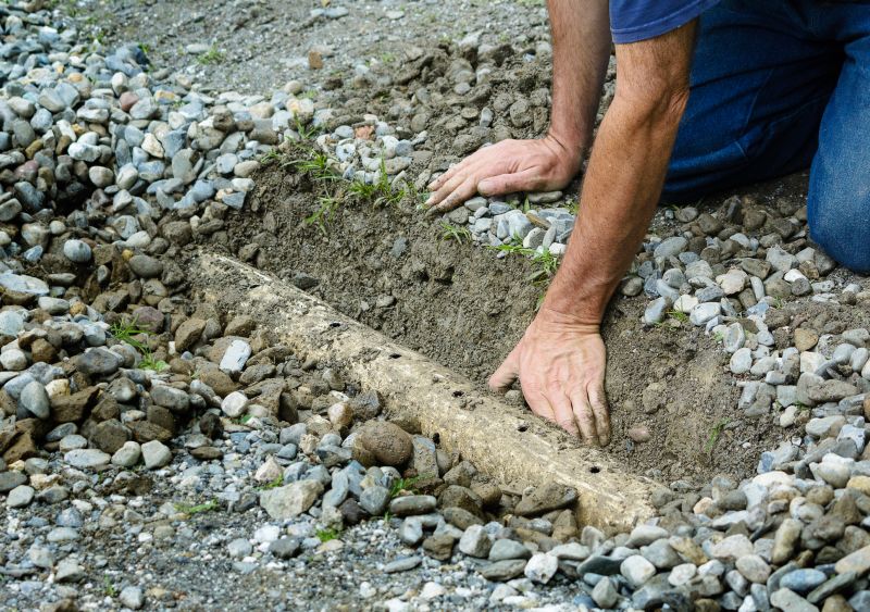 French Ditch Installation in Birmingham, AL