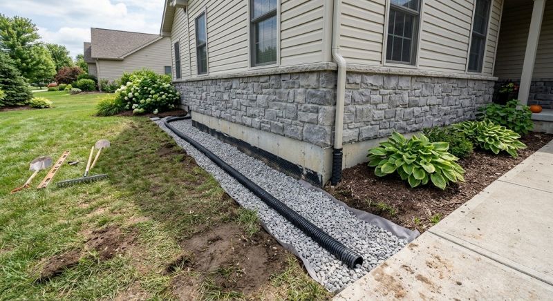 French Drain Replacement in Tuscaloosa, AL