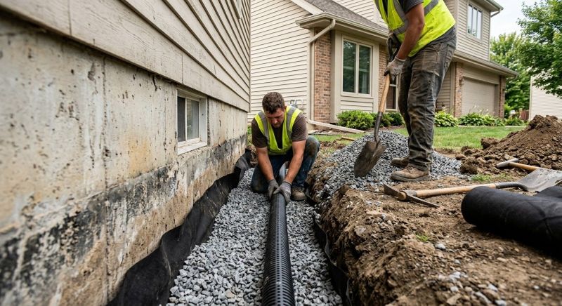 French Drain Replacement in Birmingham, AL