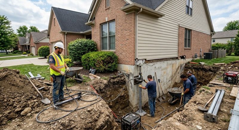 House Foundation Repair in Columbus, OH