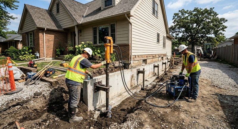 House Underpinning in Tampa, FL