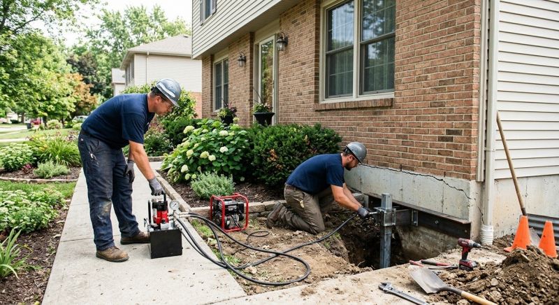 Settling Foundation Service in Columbus, OH
