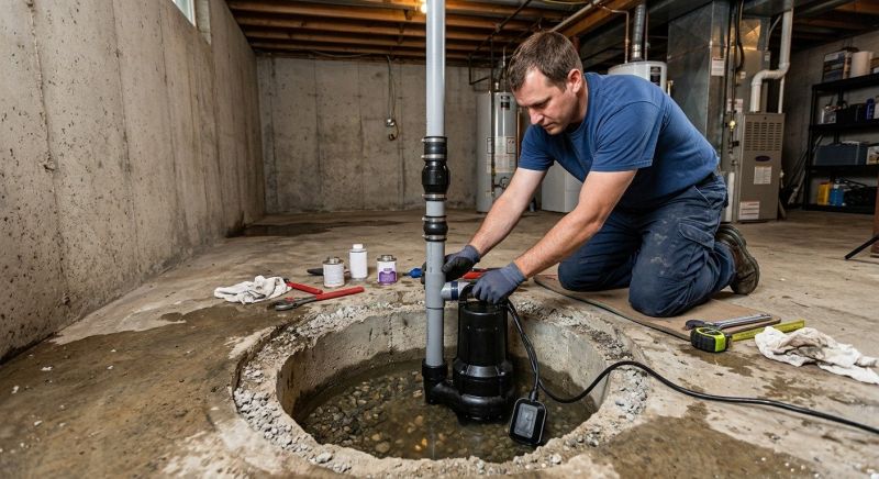 Sump Pump Installation in Providence, RI