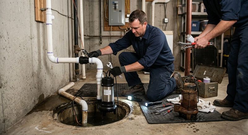 Sump Pump Installation in Birmingham, AL