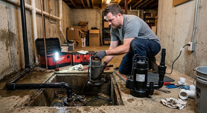 Sump Pump Plumbing in Auburn, AL