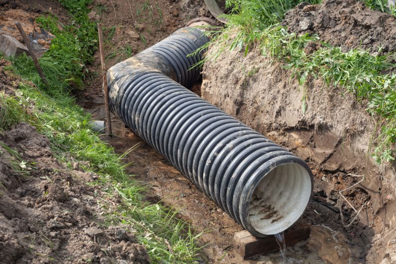 Underground Drain Installation in Birmingham, AL