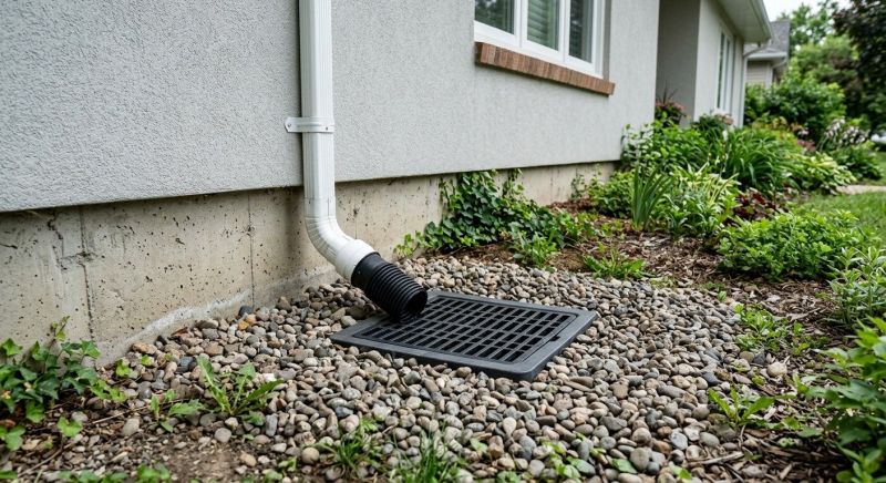 Underground Drain Installation in Birmingham, AL