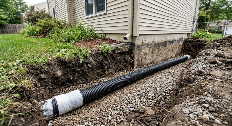 Underground Drain Replacement in Tuscaloosa, AL