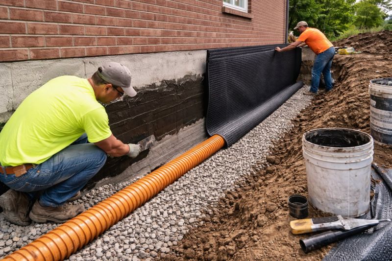 Wall Waterproofing in Columbus, OH