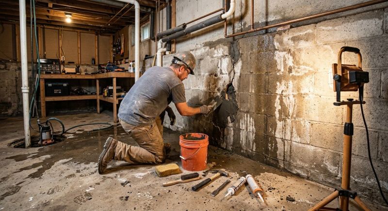 Wet Basement Repair in Columbus, OH