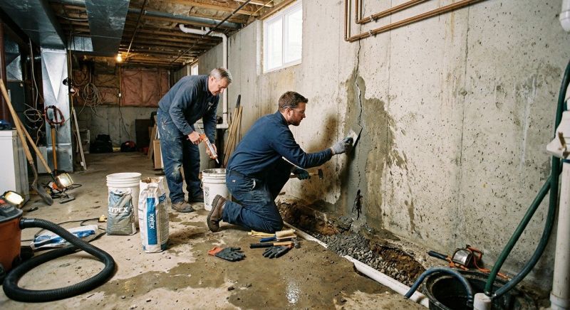 Wet Basement Repair in Sarasota, FL