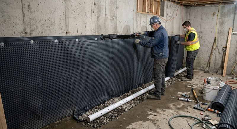 Wet Basement Solutions in Montgomery, AL