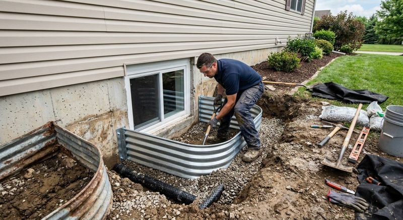 Window Well Service in Overland Park, KS