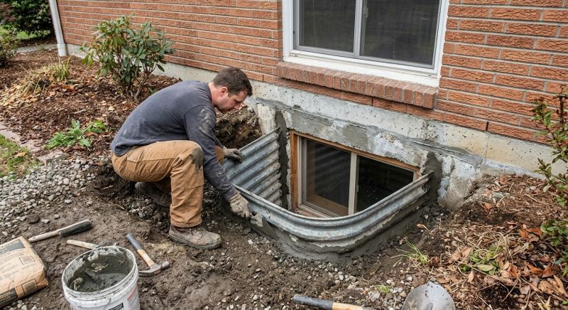 Window Well Waterproofing in Overland Park, KS