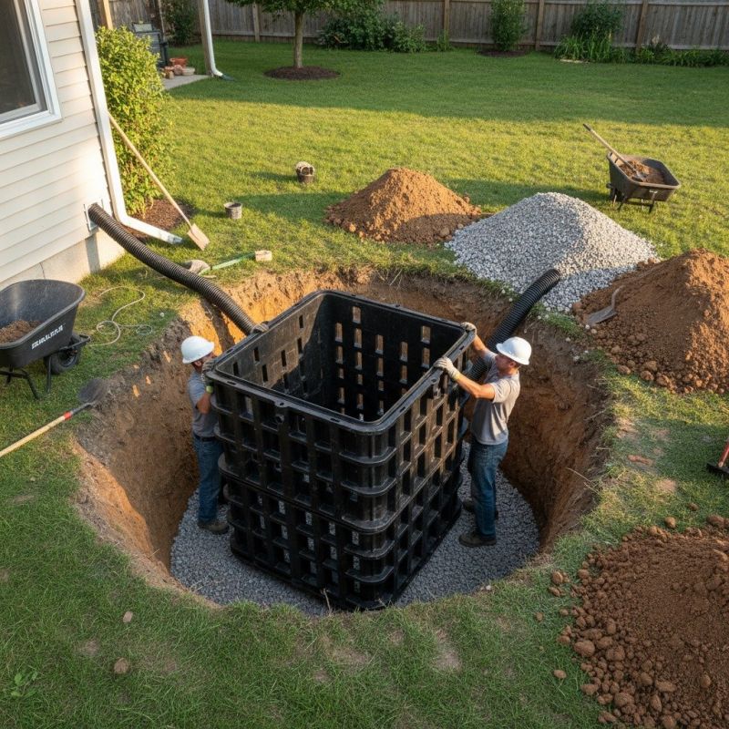 Yard Dry Well Installation in Tuscaloosa, AL